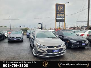 Used 2018 Chevrolet Cruze No Accidents | Low Km | LT for sale in Bolton, ON