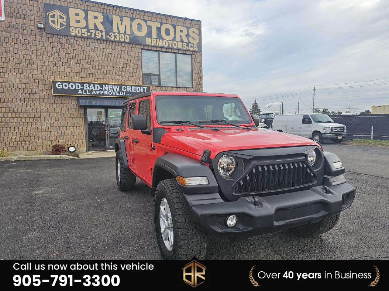 Used 2019 Jeep Wrangler No Accidents | Unlimited Sport for sale in Bolton, ON