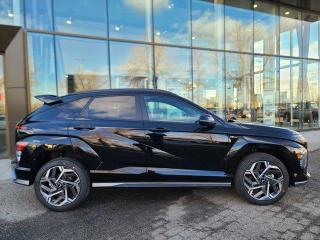 ***Pricing Includes, Alberta Roads pkg, Hood Fender & Mirror 3M, pdi, Security Registration, Tire Levy & AMVIC Fee*** Shop the New Kona Online Now! Rear Spoiler. Confident & Unique. 8.0 Head-Up Display. Avail. Panoramic Sunroof. BlueLink® Connectivity. Wireless Charging Pad. Rain Sensing Wipers. Avail. LED Tail Lights. Roof Rack Side Rails.The available 175 horsepower 1.6L Turbocharged engine delivers the most horsepower than direct competitors*. Matched with the fast shifting 7-speed Dual Clutch Transmission, competitive Fuel economy and All-Wheel Drive, this gives you the power and confidence to own your city.