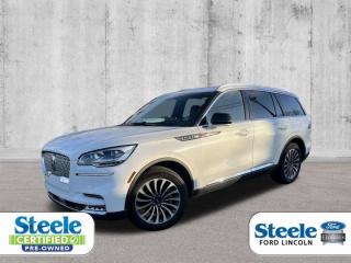 Odometer is 18369 kilometers below market average!Pristine White Metallic Tri-Coat2022 Lincoln Aviator ReserveAWD 10-Speed Automatic 3.0L V6VALUE MARKET PRICING!!.ALL CREDIT APPLICATIONS ACCEPTED! ESTABLISH OR REBUILD YOUR CREDIT HERE. APPLY AT https://steeleadvantagefinancing.com/6198 We know that you have high expectations in your car search in Halifax. So if youre in the market for a pre-owned vehicle that undergoes our exclusive inspection protocol, stop by Steele Ford Lincoln. Were confident we have the right vehicle for you. Here at Steele Ford Lincoln, we enjoy the challenge of meeting and exceeding customer expectations in all things automotive.