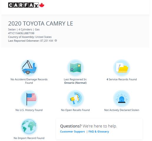 2020 Toyota Camry LE+Adaptive Cruise+LaneKeep+ApplePlay+CLEAN CARFAX Photo13