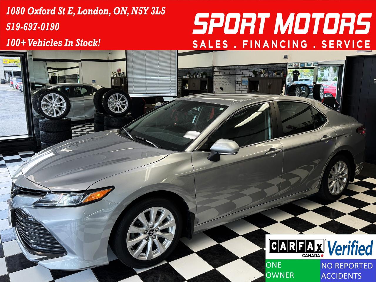 Used 2020 Toyota Camry LE+Adaptive Cruise+LaneKeep+ApplePlay+CLEAN CARFAX for sale in London, ON