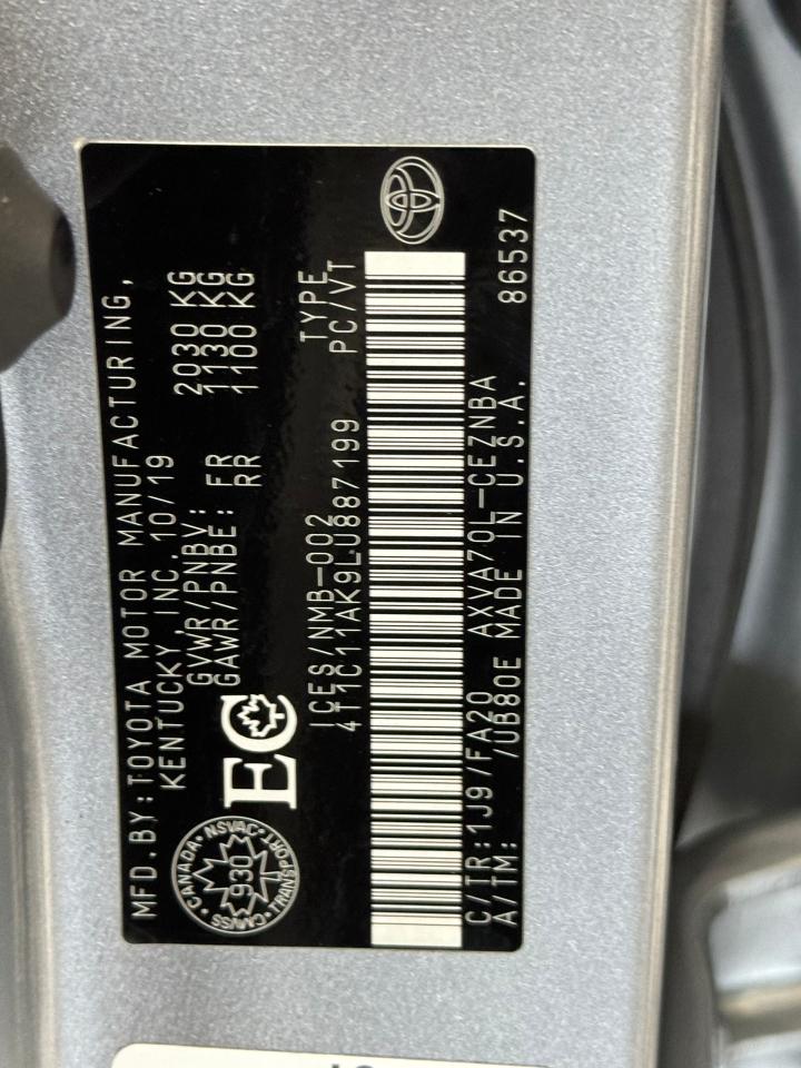 2020 Toyota Camry LE+Adaptive Cruise+LaneKeep+ApplePlay+CLEAN CARFAX - Photo #45