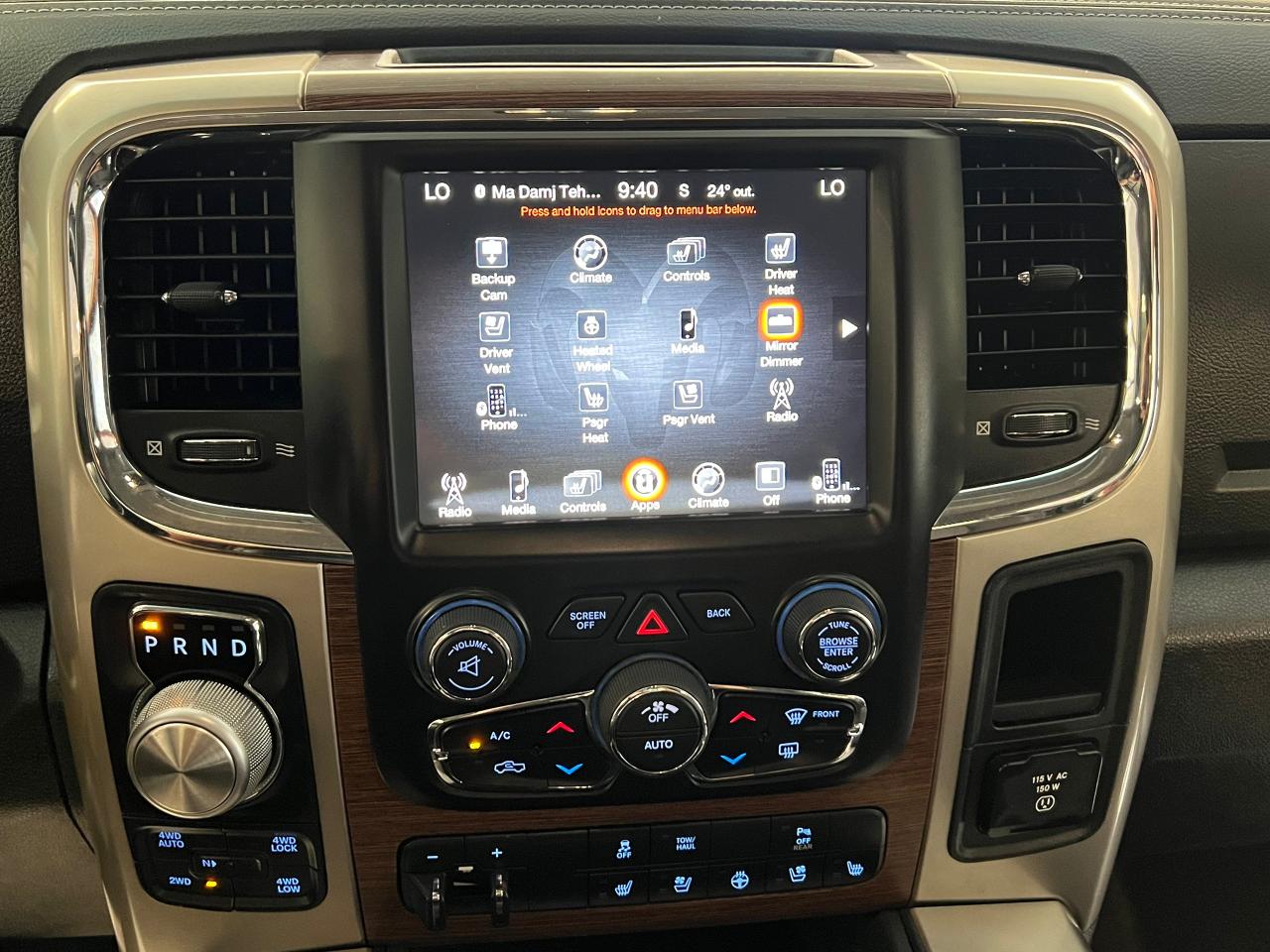 2016 RAM 1500 Laramie Crew 4x4 EcoDiesel+New Tires+CLEAN CARFAX - Photo #13