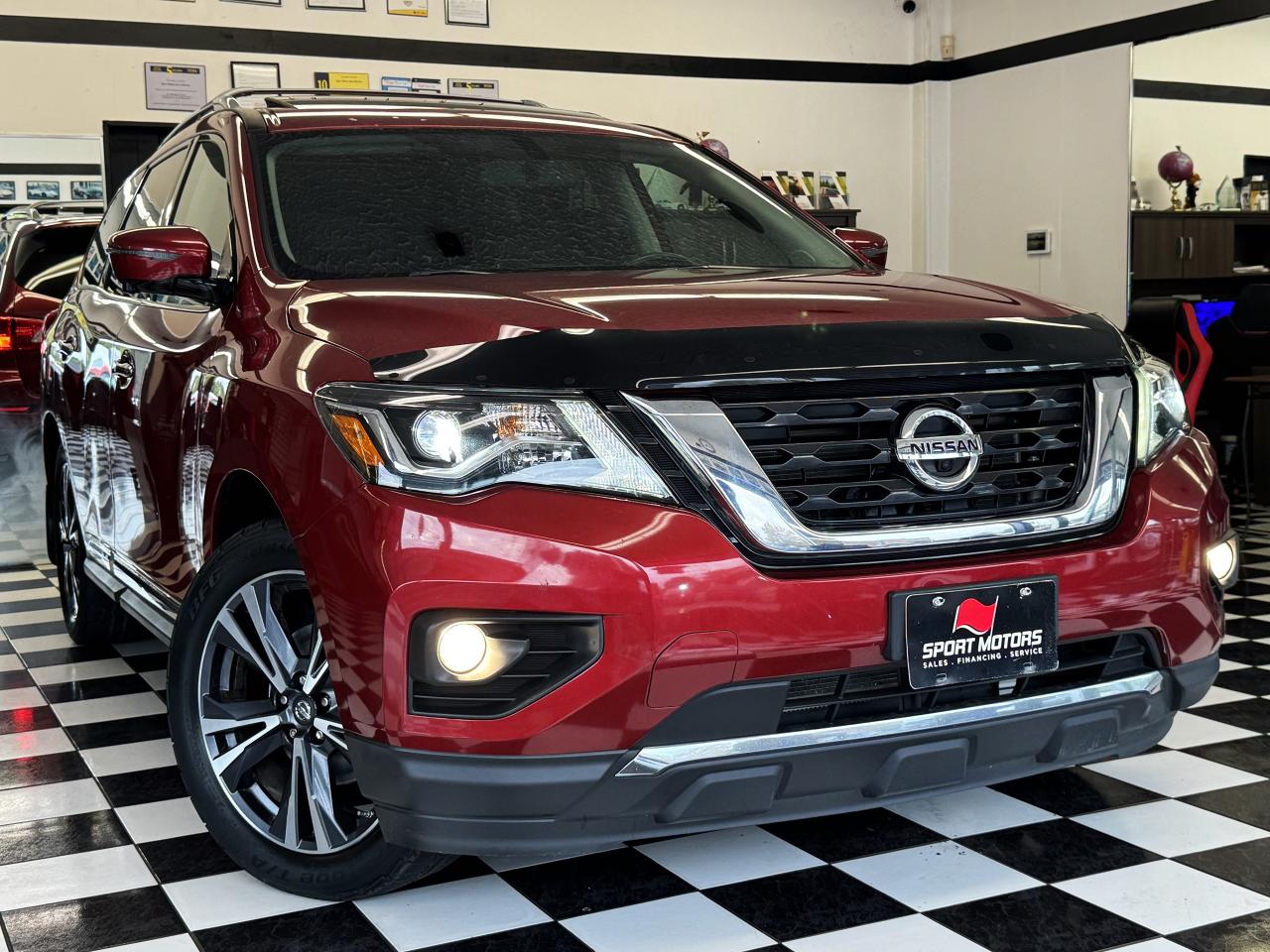 2017 Nissan Pathfinder Platinium AWD 7 PASS+Adaptive Cruise+CELAN CARFAX Photo81