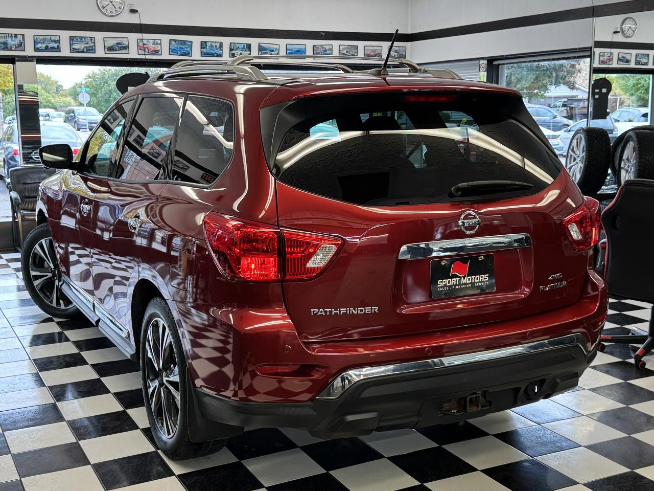 2017 Nissan Pathfinder Platinium AWD 7 PASS+Adaptive Cruise+CELAN CARFAX - Photo #15