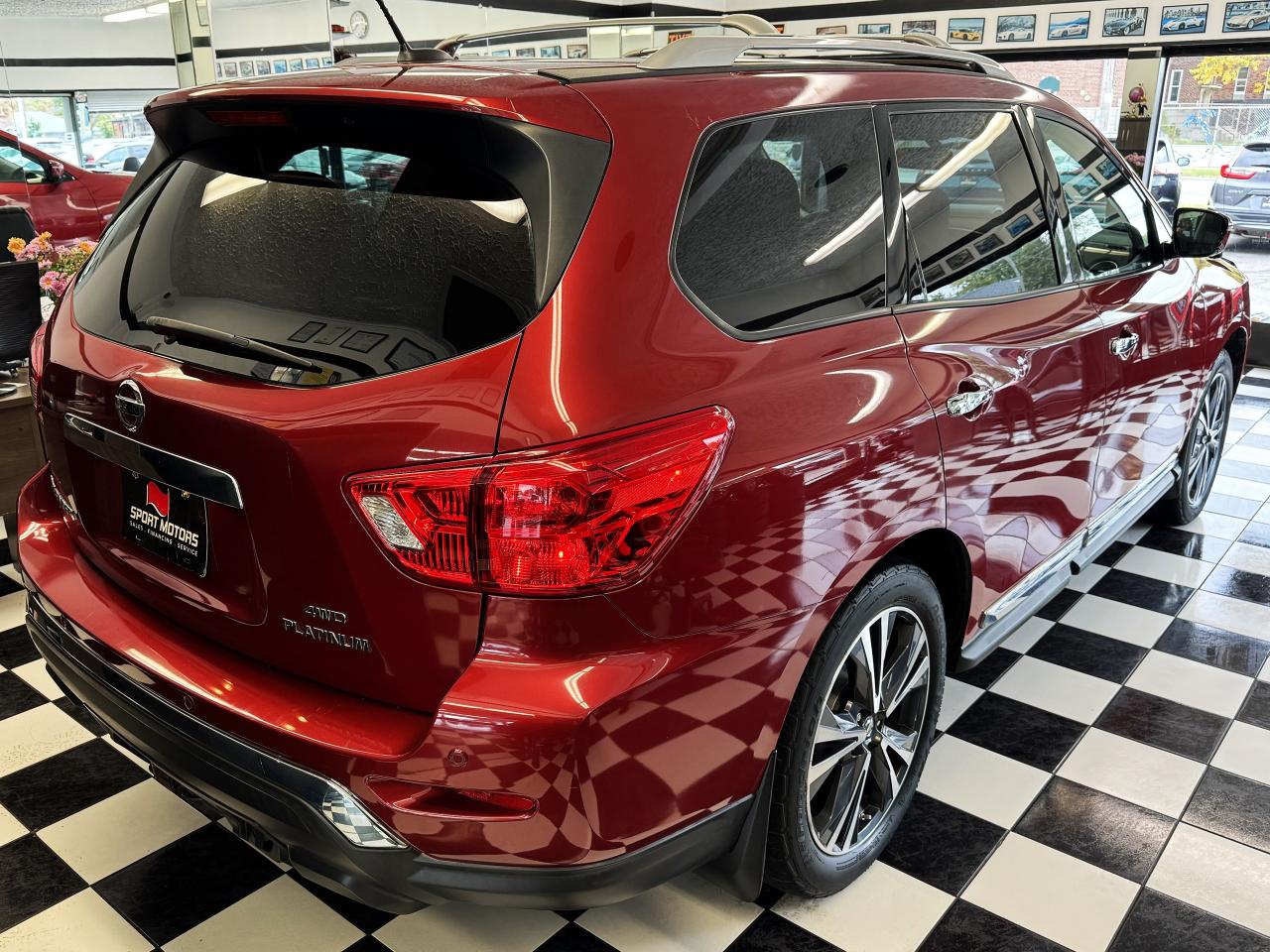 2017 Nissan Pathfinder Platinium AWD 7 PASS+Adaptive Cruise+CELAN CARFAX Photo69