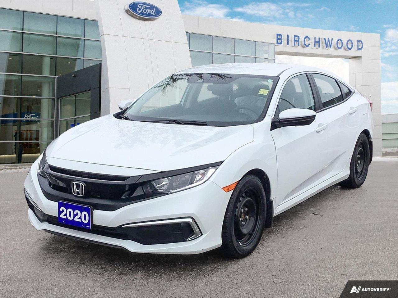 Used 2020 Honda Civic LX Accident Free | Local Vehicle | Yes Only 38,000 KMS! for sale in Winnipeg, MB