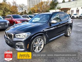 Used 2020 BMW X3 M40i LOADED!!  LEATHER, PANO ROOF, HK, HUD, DR. AS for sale in Ottawa, ON