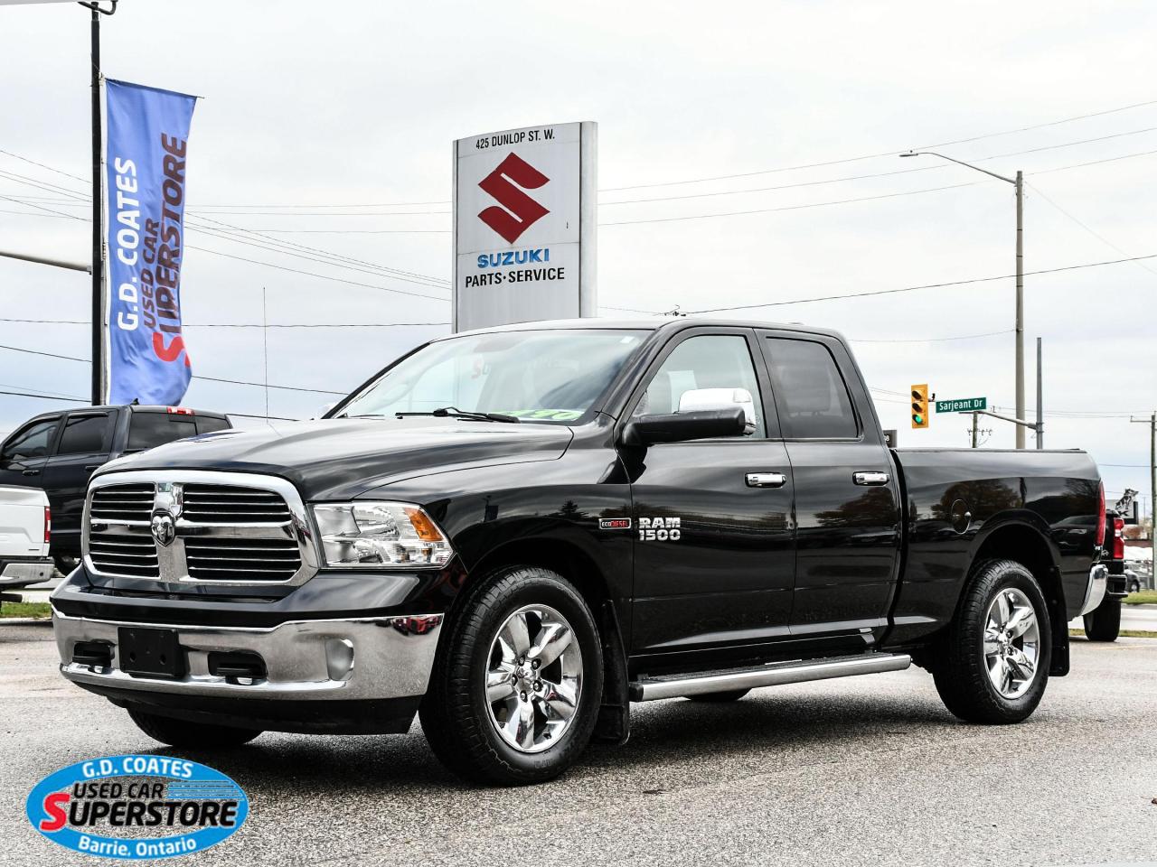 Used 2015 RAM 1500 Big Horn Quad Cab 4x4 for sale in Barrie, ON