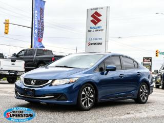 Used 2014 Honda Civic EX ~Bluetooth ~Sunroof ~Heated Seats for sale in Barrie, ON