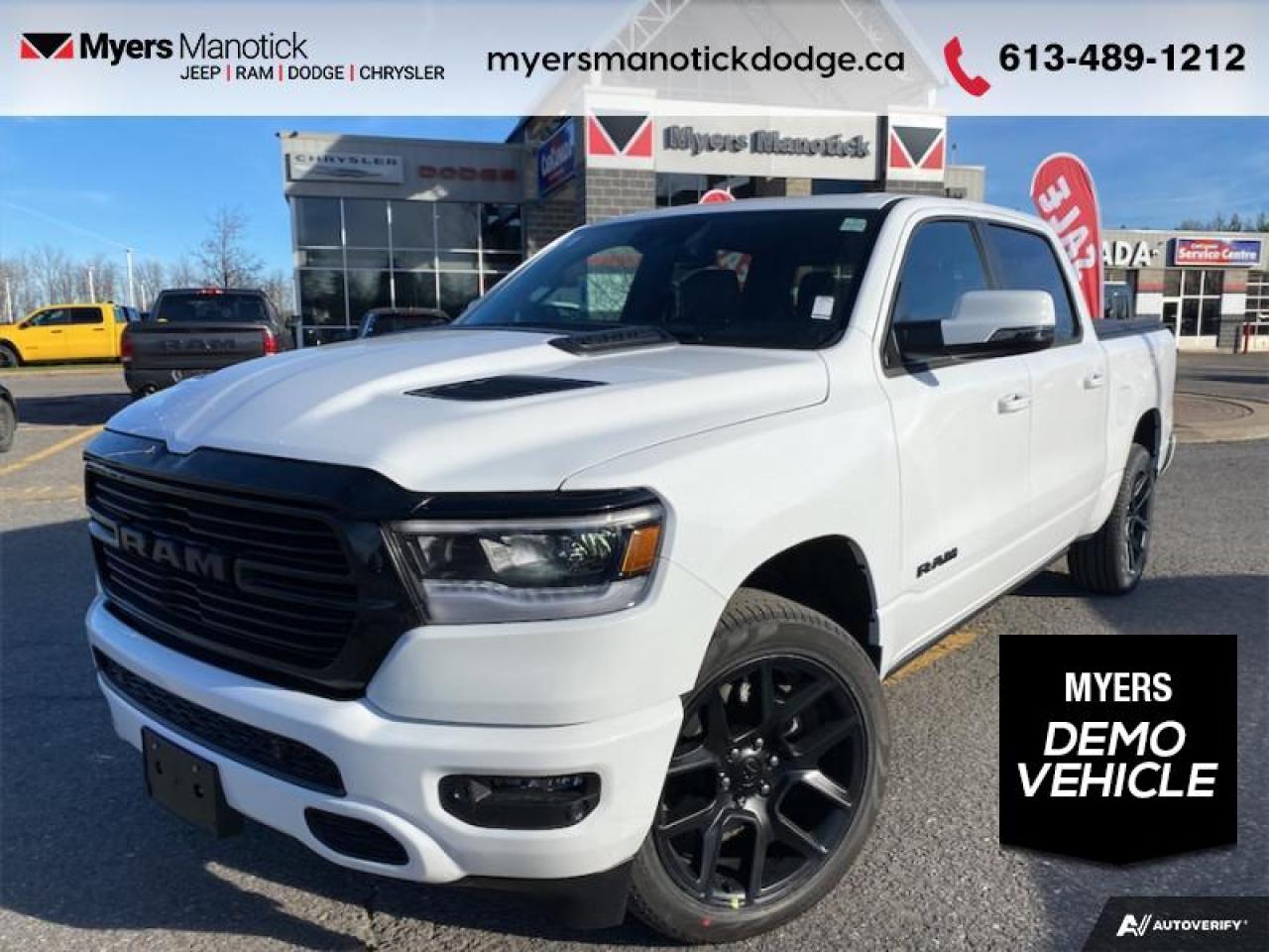 Used 2024 RAM 1500 Sport  - Leather Seats -  Bucket Seats  - $217.16 /Wk for sale in Ottawa, ON