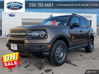 Used 2022 Ford Bronco Sport Badlands  -  Heated Seats for sale in Fort St John, BC