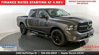 <p> Loaded with options! This Ram 1500 Classic has a powerful 3.6 L HEMI engine powering this Automatic transmission. 20-inch wheels, towing package, sport performance hood and Semi-Gloss Black Aluminum rims</p><br /><p> Our experienced sales staff is excited to show you how this truck can meet your needs - for work or play. We buy and trade for all brands including Ford, Chevrolet, GMC, Toyota, Honda, Dodge, Jeep, Nissan and BMW. Wed be happy to answer any questions that you may have. Call now to schedule a test drive.</p>