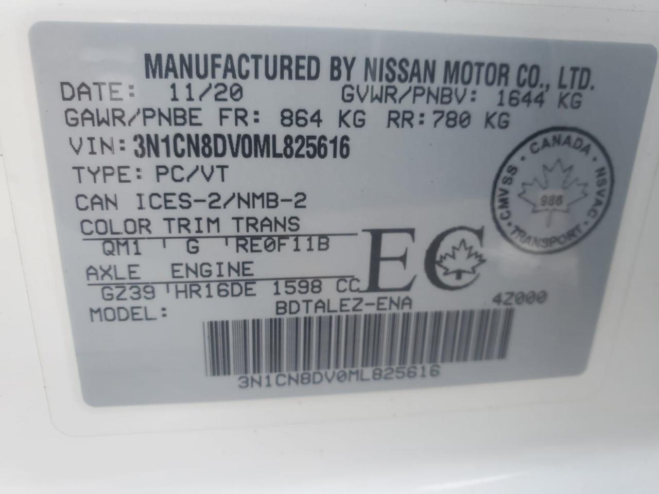 2021 Nissan Versa S - Photo #10
