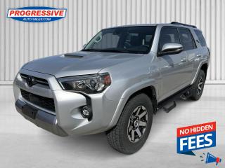 Ready for any adventure, this Toyota 4Runner is the real deal. This  2022 Toyota 4Runner is for sale today. <br> <br>The best stories begin where the road ends and this Toyota 4Runner is ready and capable for any off-road trail you put in front of it. This rugged family SUV offers the best of both worlds, with a refined interior and handsome exterior styling. If a simple family SUV just wont cut it for your active lifestyle, this powerful and ultra capable 4Runner is ready for the challenge! This  SUV has 143,744 kms. Its  grey in colour  . It has a 5 speed automatic transmission and is powered by a  270HP 4.0L V6 Cylinder Engine. <br> <br>To apply right now for financing use this link : <a href=https://www.progressiveautosales.com/credit-application/ target=_blank>https://www.progressiveautosales.com/credit-application/</a><br><br> <br/><br><br> Progressive Auto Sales provides you with the all the tools you need to find and purchase a used vehicle that meets your needs and exceeds your expectations. Our Sarnia used car dealership carries a wide range of makes and models for exceptionally low prices due to our extensive network of Canadian, Ontario and Sarnia used car dealerships, leasing companies and auction groups. </br>

<br> Our dealership wouldnt be where we are today without the great people in Sarnia and surrounding areas. If you have any questions about our services, please feel free to ask any one of our staff. If you want to visit our dealership, you can also find our hours of operation and location information on our Contact page. </br> o~o