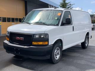 <span>Recent Arrival! 2018 GMC Savana 2500 Work Van RWD 6-Speed Automatic HD with Electronic Overdrive Vortec 6.0L V8 SFI Flex Fuel White 16 x 6.5 Steel Wheels, Air Conditioning, AM/FM Stereo w/MP3 Player, Electronic Stability Control, Exterior Parking Camera Rear, Power steering, Power windows.</span>