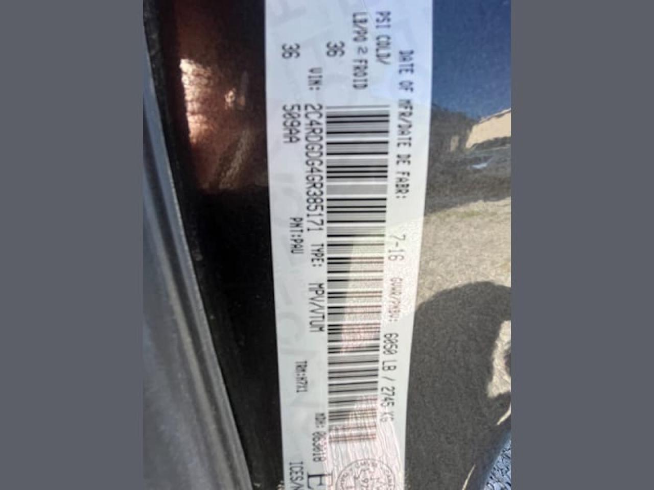 2016 Dodge Grand Caravan 4dr Wgn Crew with Safety and Warranty, Financing available Photo