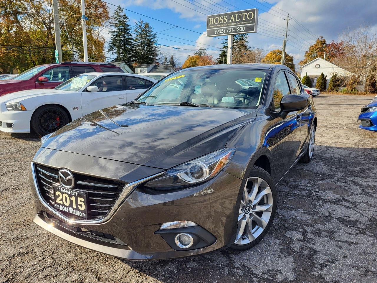 Used 2015 Mazda MAZDA3 GT SPORT for sale in Oshawa, ON