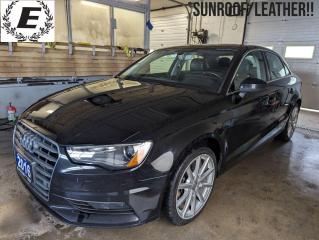 Used 2016 Audi A3 1.8T Progressiv  LEATHER/SUINROOF!! for sale in Barrie, ON
