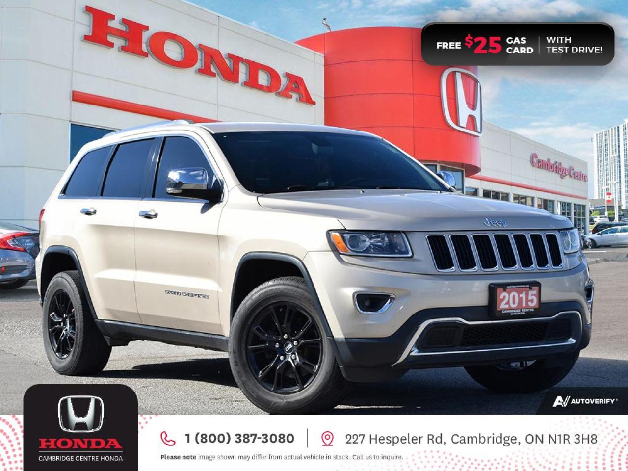 Used 2015 Jeep Grand Cherokee Limited PRICE REDUCED BY $3,500! for sale in Cambridge, ON