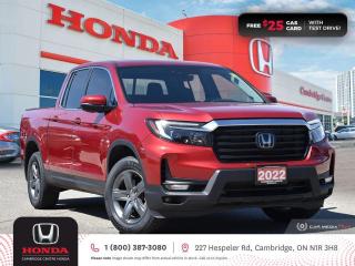 Used 2022 Honda Ridgeline Touring APPLE CARPLAY™/ANDROID AUTO™ | GPS NAVIGATION | REARVIEW CAMERA for sale in Cambridge, ON