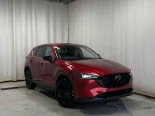 <p>NEW 2024 CX-5 Kuro AWD. Bluetooth, Skyactiv-G 2.5 L (Inline-4) Cylinder Deactivation. Backup Cam, Available NAV, Garnet Red Leather-Trimmed Upholstery, Memory Seat, Heated Seats, Keyless Remote Entry, Power Trunk, Adaptive Cruise Control, Heated Steering Wheel, Wiper Blade De-Icer, Auto Dual-Zone Climate Control, Rear Air Vents, Auto Rain-Sensing Wipers, Electronic Parking Brake, Heated Mirrors, 19 Black Metallic Alloy Wheels, Signature Wing Grille, Exterior Mirrors In Brilliant Black, Text Message Us For More Info at 587-210-8409</p>  <p>Includes New Car Package (3M Hood/Fenders/Mirrors, All Weather Mats, Cargo Tray)</p> <p>Includes Protection Package (Undercoating, Paint Sealant, Rustproofing, Interior Protection)</p>  <p>Includes:</p> <p>i-ACTIVSENSE + Safety Features (Smart City Brake Support-Front, Rear Cross Traffic Alert, Mazda Radar Cruise Control With Stop & Go, Distance Recognition Support System, Lane-Keep Assist System, Lane Departure Warning System, Advanced Blind Spot Monitoring)</p>  <p>A joy to drive, our 2024 Mazda CX-5 Kuro AWD radiates refined style in Soul Red Crystal Metallic! Motivated by a 2.5 Liter 4 Cylinder that delivers 187hp tethered to a paddle-shifted 6 Speed Automatic transmission. You can put that strength to good use with the added traction of torque vectoring, and this All Wheel Drive SUV returns nearly approximately 7.8L/100km on the highway. Our CX-5 also has an expressive design with bold details like 17-inch alloy wheels, a rear roof spoiler, and bright-tipped dual exhaust outlets.</p>  <p>Our Kuro cabin is no ordinary interior. Its tailor-made for better travel with heated leather power front seats, a leather-wrapped steering wheel, automatic climate control, pushbutton ignition, and keyless access. Mazda makes connecting easy by providing a 10.25-inch central display, a multifunction Commander controller, Apple CarPlay/Android Auto, Bluetooth, voice control, and six-speaker audio. The versatile rear cargo space adds adventure-friendly functionality.</p>  <p>Safety is a high priority for Mazda, which helps protect you and your loved ones with automatic emergency braking, adaptive cruise control, a rearview camera, lane-keeping assistance, blind-spot monitoring, and other intelligent technologies. With all that, our CX-5 Kuro is here to transcend the ordinary! Save this page, Come in for a Qualified Test Drive. We Know You Will Enjoy Your Test Drive Towards Ownership!</p>  <p>Call 587-409-5859 for more info or to schedule an appointment! Listed Pricing is valid for 72 hours. Financing is available, please see dealer for term availability and interest rates. AMVIC Licensed Business.</p>