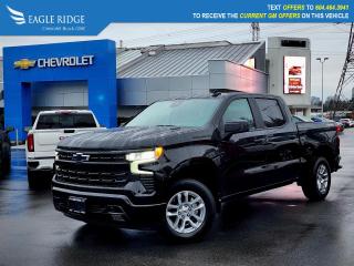 New 2024 Chevrolet Silverado 1500 RST 4x4, Heated Seats, Engine control stop start, HD surround vision, Navigation for sale in Coquitlam, BC