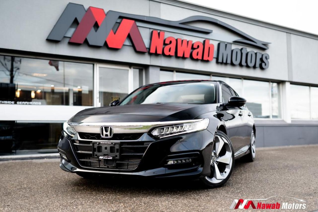 Used 2018 Honda Accord Sedan TOURING|LEATHER HEATED SEATS|SUNROOF|APPLE CARPLAY|ALLOYS| for sale in Brampton, ON