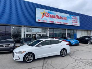 Used 2017 Hyundai Elantra NAV LEATHER SUNROOF LOADED! WE FINANCE ALL CREDIT for sale in London, ON