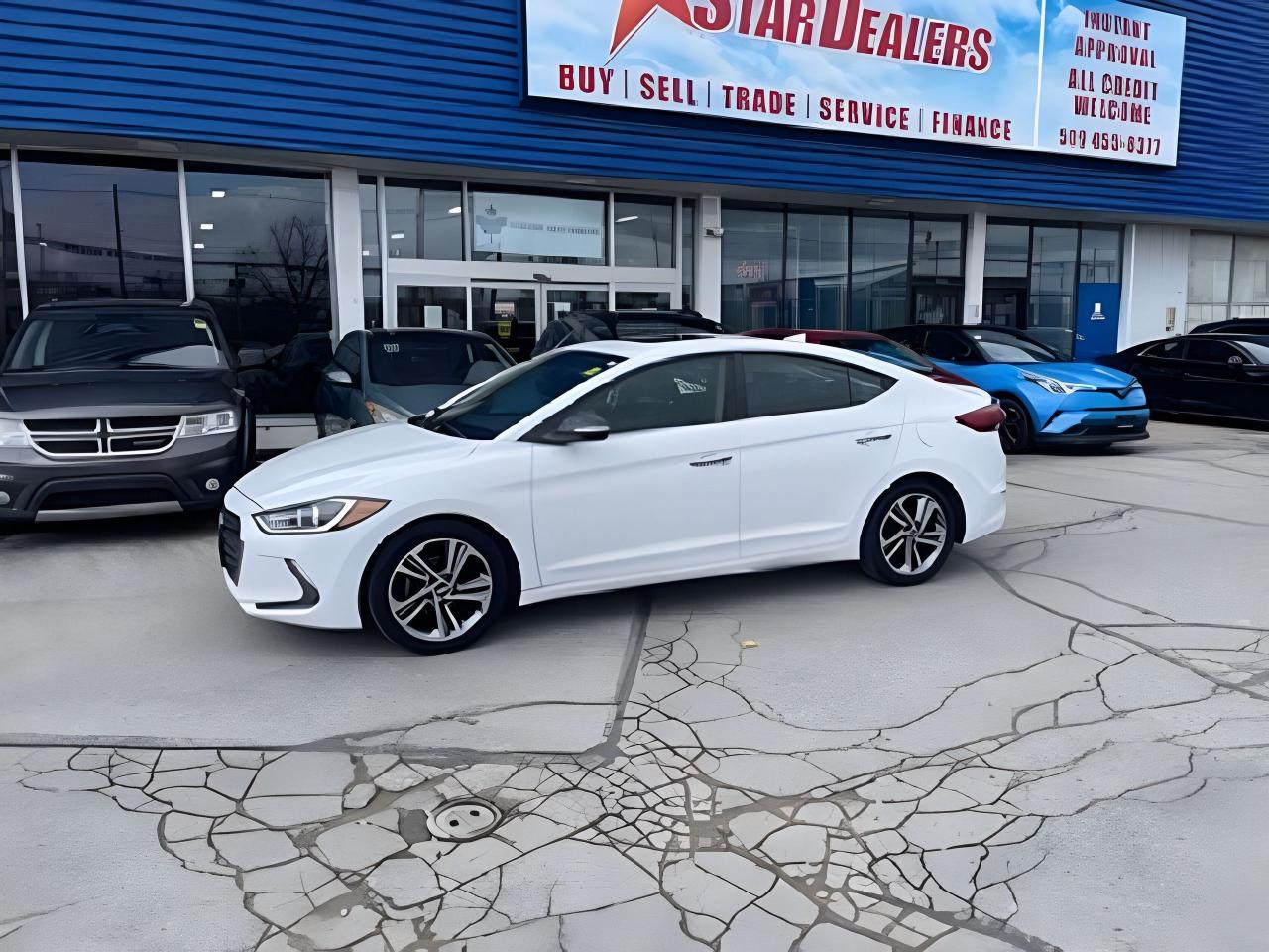 Used 2017 Hyundai Elantra NAV LEATHER SUNROOF LOADED! WE FINANCE ALL CREDIT for sale in London, ON