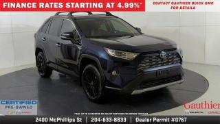Used 2019 Toyota RAV4 Limited - AWD, Electric / Gas Hybrid, Heated Leather Seats, Adaptive Cruise Control, Bluetooth for sale in Winnipeg, MB