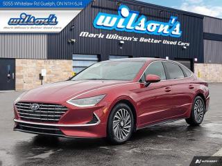 Used 2023 Hyundai Sonata Hybrid Ultimate, Navigation, Sunroof, Leather, Heated Seats, Phone Streaming, Alloy Wheels and More ! for sale in Guelph, ON