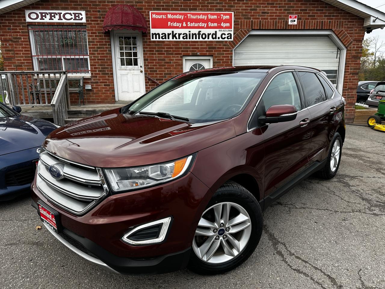 2015 Ford Edge SEL AWD HTD LTHR Sunroof NAV Bluetooth XM A/C CD