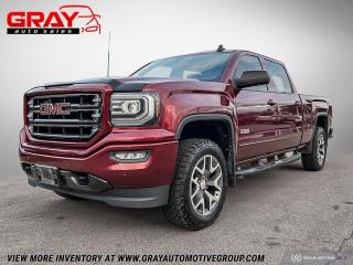 <p>Gorgeous deep red Sierra 6.2L V8. Leather, sunroof, heated seats. This truck is fully loaded! Clean CarFax. </p><p> </p><p>Financing available at competitive rates.</p><p>No hidden fees. HST and licensing extra.</p><p> </p><p>There are two ways you can buy a vehicle from us. Either you certify you save and purchase as-is or avoid the hassle and we can certify it for you. </p><p> </p><p>If you decide to certify yourself, the following statement is as per OMVIC regulations: this vehicle is being sold as is, unfit, not e-tested and not represented as being in roadworthy condition, mechanically sound or maintained at any guaranteed level of quality. The vehicle may not be fit for use as a means of transportation and may require substantial repairs at the purchasers expense. It may not be possible to register the vehicle to be driven in its current condition. </p><p> </p><p>Safety certification is available for $695+HST</p>