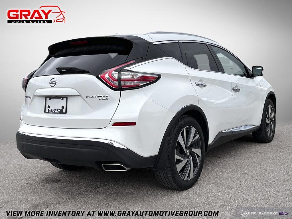 2016 Nissan Murano AWD 4DR PLATINUM - Photo #5