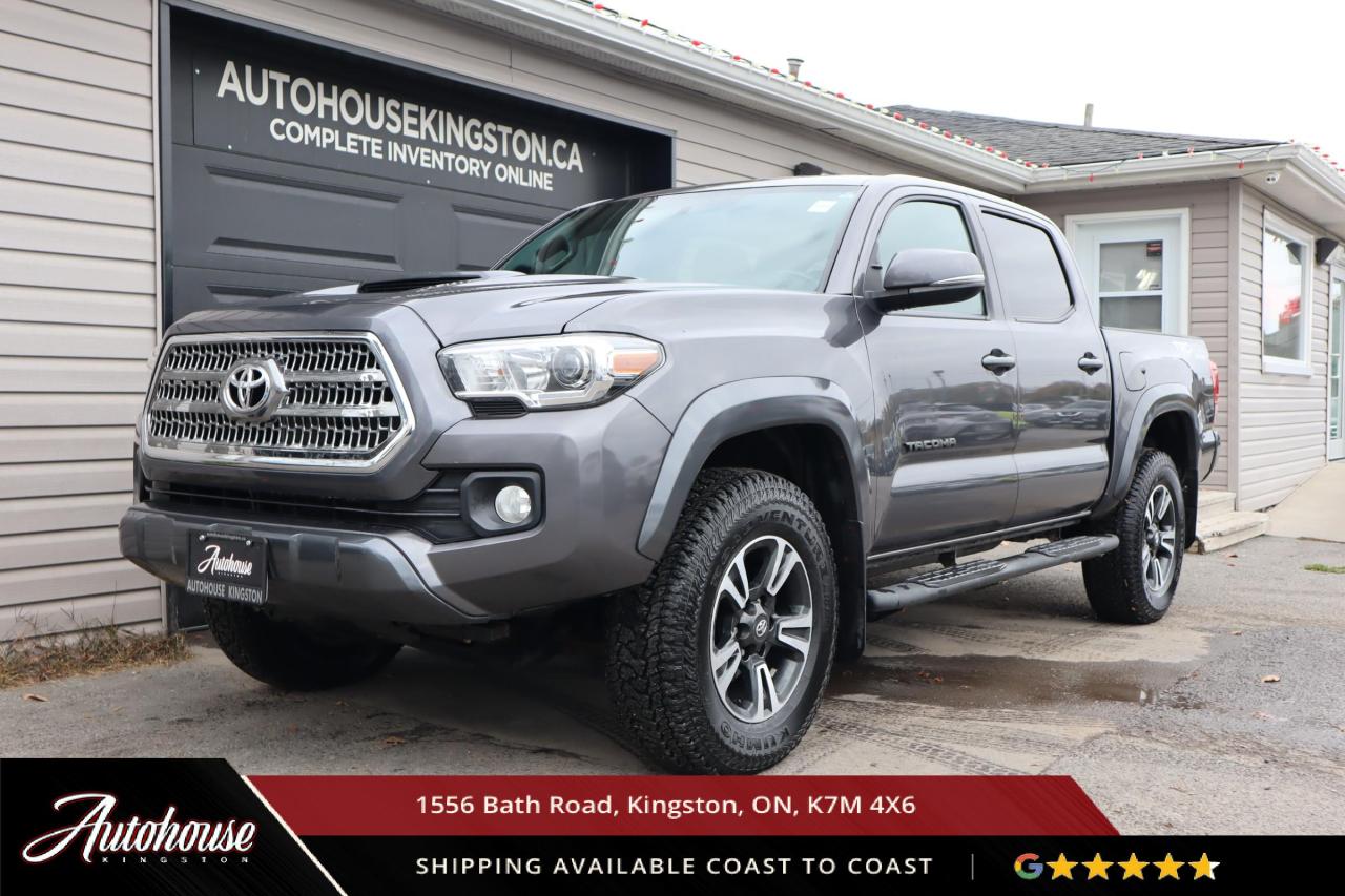 Used 2017 Toyota Tacoma TRD Sport MANUAL - IN BED RAIL SYSTEM - NAVIGATION for sale in Kingston, ON