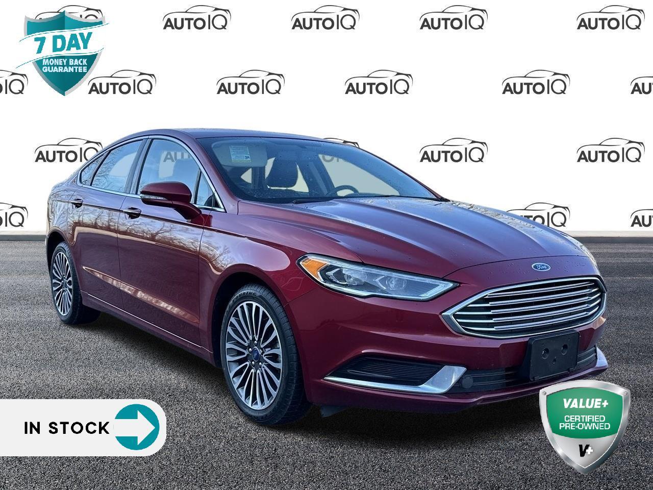Used 2018 Ford Fusion SE LUXURY PACKAGE | HEATED FRONT SEATS | RUBY RED for sale in St Catharines, ON