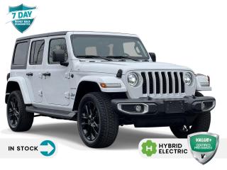 Used 2021 Jeep Wrangler Unlimited 4xe Sahara UNLIMITED SAHARA | PHEV | LEATHER | NAVI | HARD AND SOFT TOP | for sale in Kitchener, ON