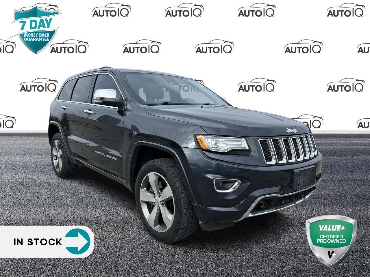 Used 2015 Jeep Grand Cherokee Overland DVD | Dual-Pane Sunroof | HEMI for sale in St. Thomas, ON