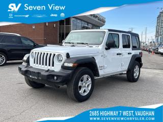 Used 2020 Jeep Wrangler Unlimited Sport TECHNOLOGY GROUP/COLD WEATHER GROU for sale in Concord, ON