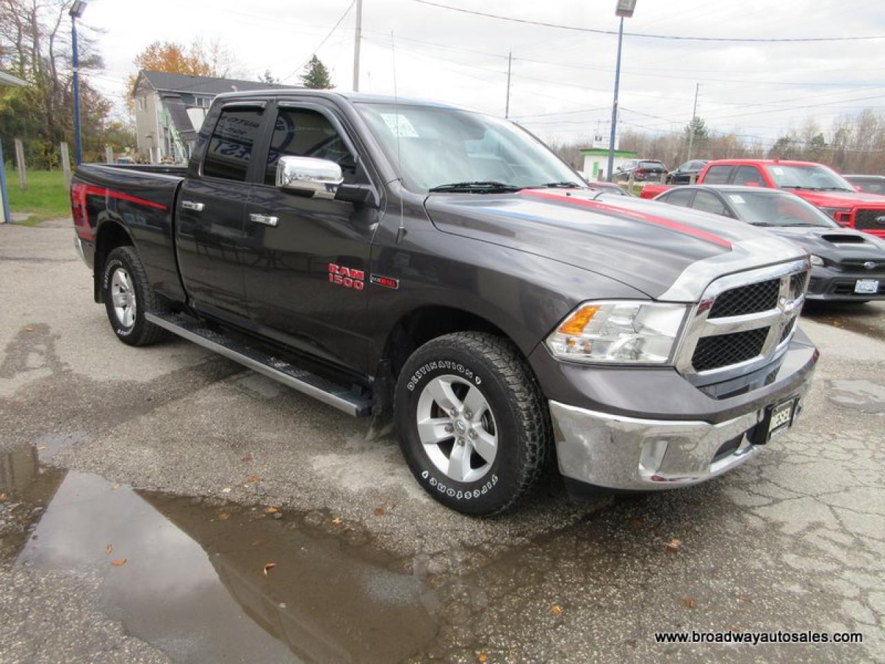2018 RAM 1500 WORK READY SLT-EDITION 5 PASSENGER 3.0L - ECO-DIESEL.. 4X4.. QUAD-CAB.. 6.6-BOX.. BACK-UP CAMERA.. BLUETOOTH SYSTEM.. KEYLESS ENTRY.. Photo4