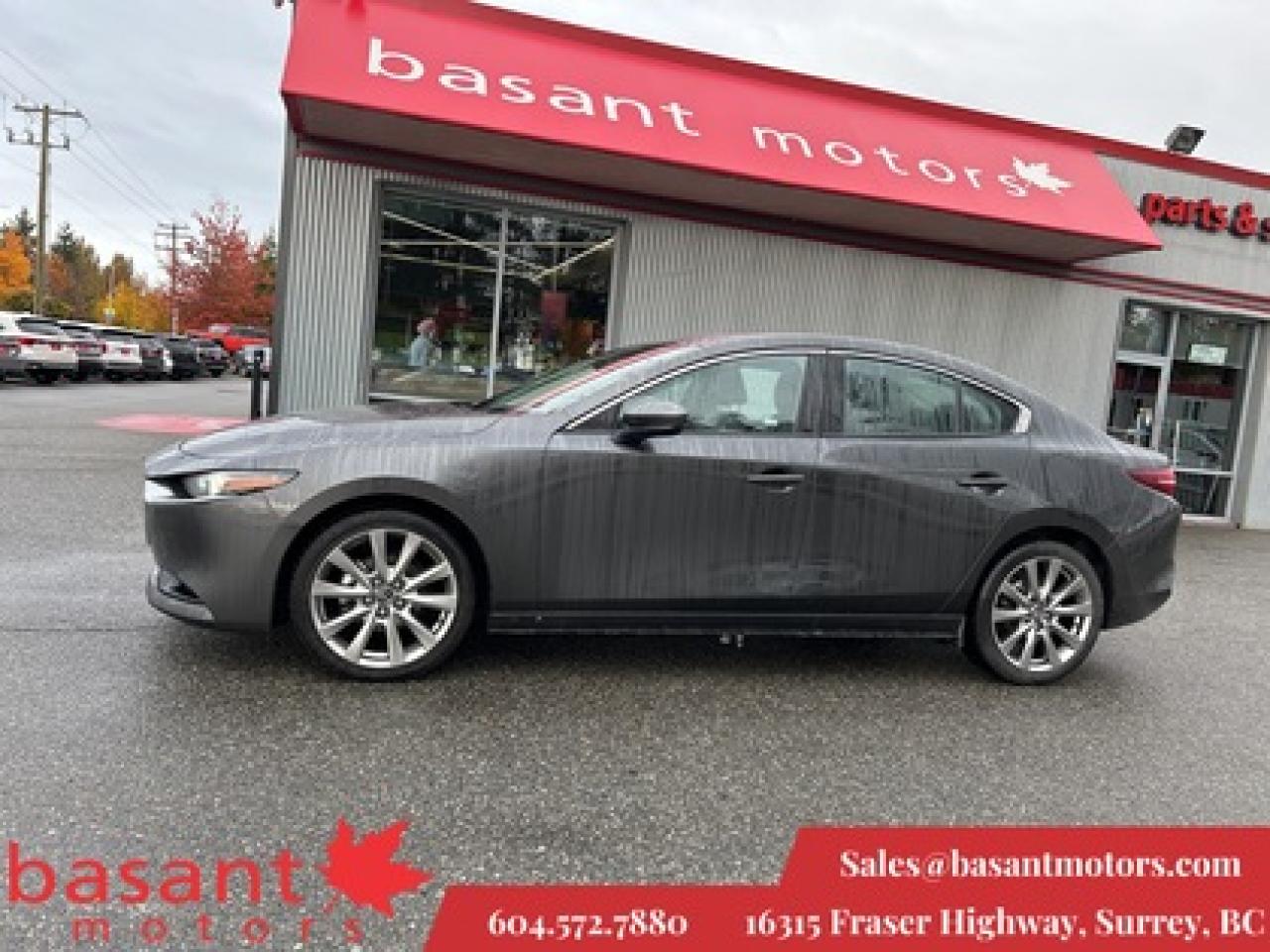 Used 2021 Mazda MAZDA3 GT, 360° Cam, Sunroof, HUD!! for sale in Surrey, BC