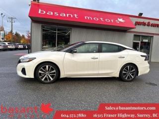 Used 2021 Nissan Maxima SL, Panoramic Roof, Nav, Leather, V6!! for sale in Surrey, BC