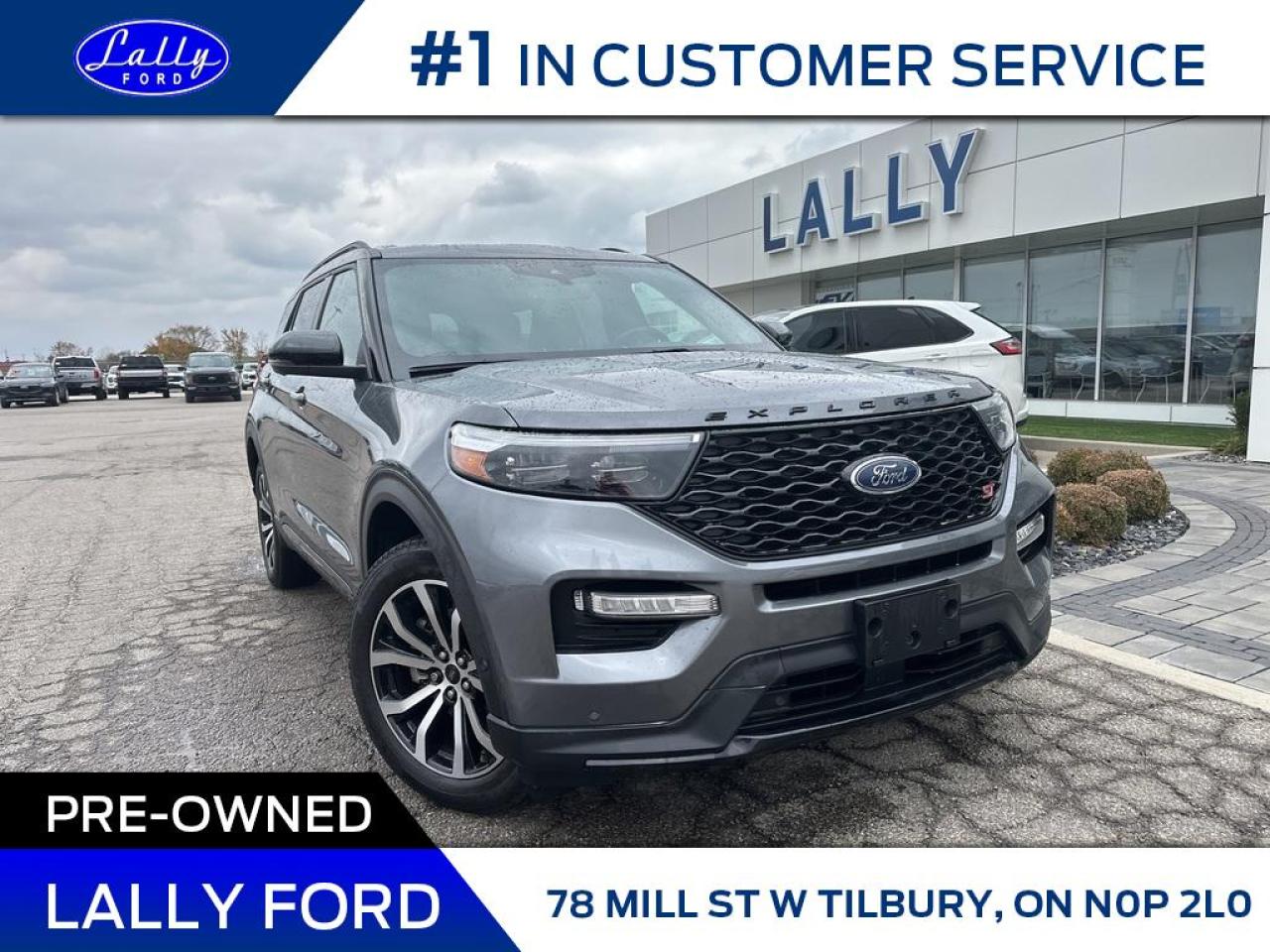 Used 2022 Ford Explorer ST, Roof, Nav, Awd!! for sale in Tilbury, ON