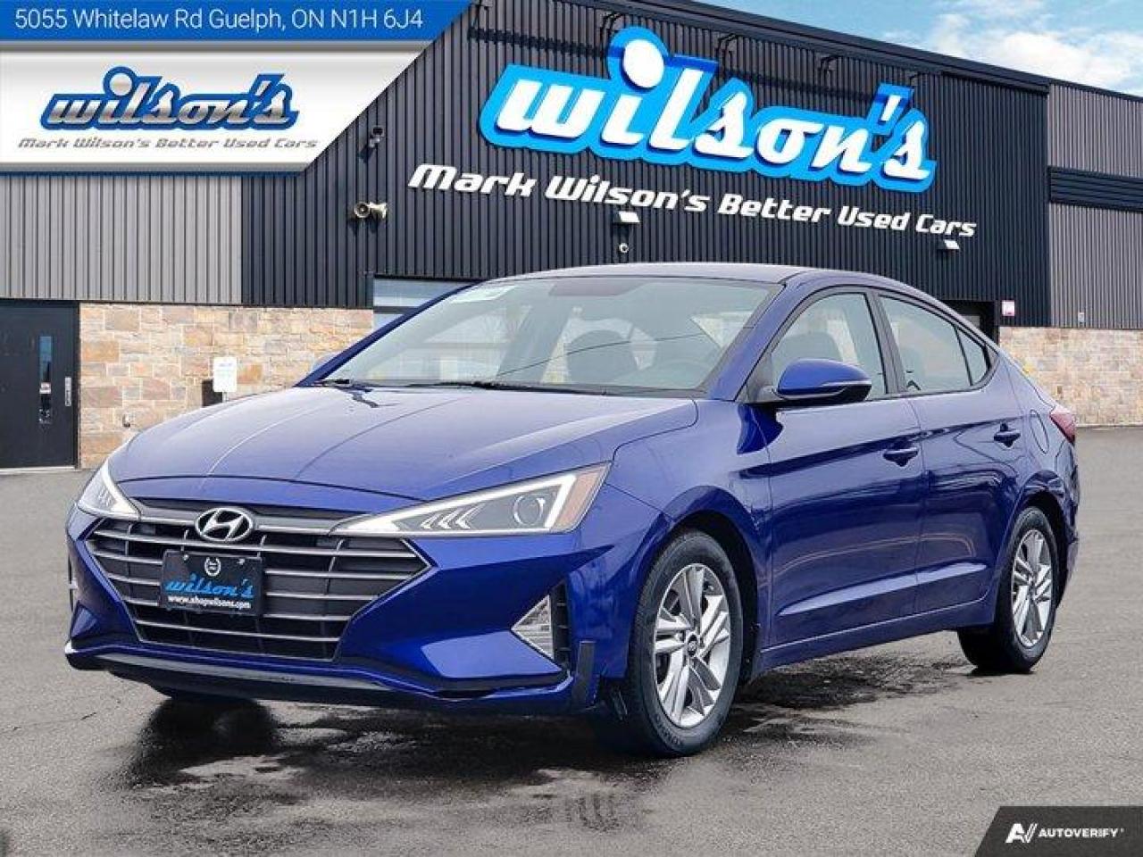 Used 2020 Hyundai Elantra Preferred, Heated Seats + Steering, Apple CarPlay, Blindspot Monitor & Much More! for sale in Guelph, ON