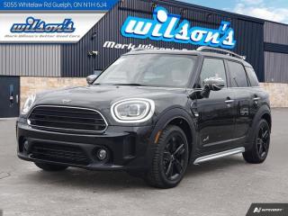 Used 2021 MINI Cooper Countryman Cooper ALL4 AWD, Leatherette, Pano Roof, Heated Seats, Rear Camera, Alloy Wheels and more! for sale in Guelph, ON