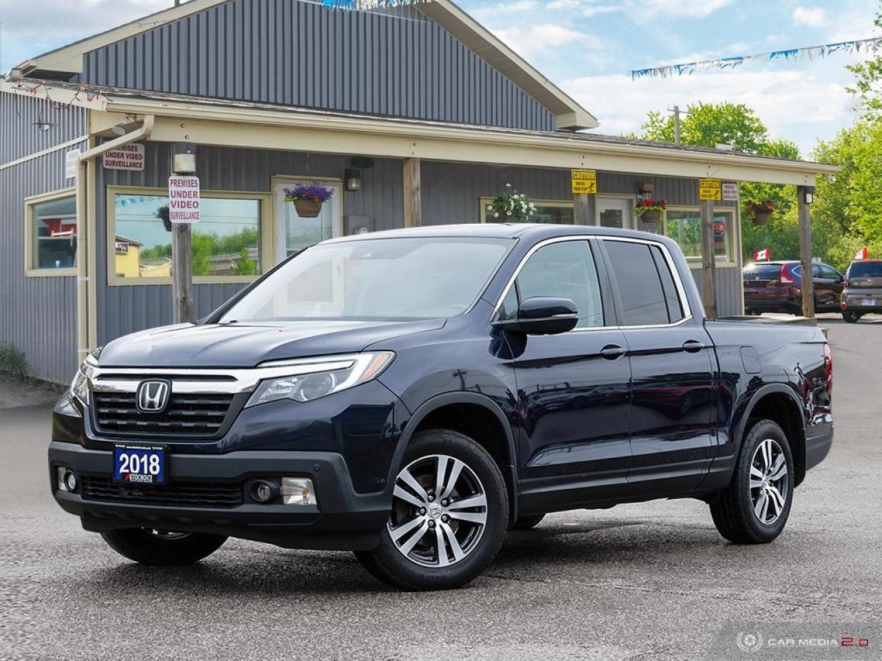 Used 2018 Honda Ridgeline EX-L AWD,REMOTE START,PWR S/ROOF,LEATHER,H/SEATS for sale in Orillia, ON