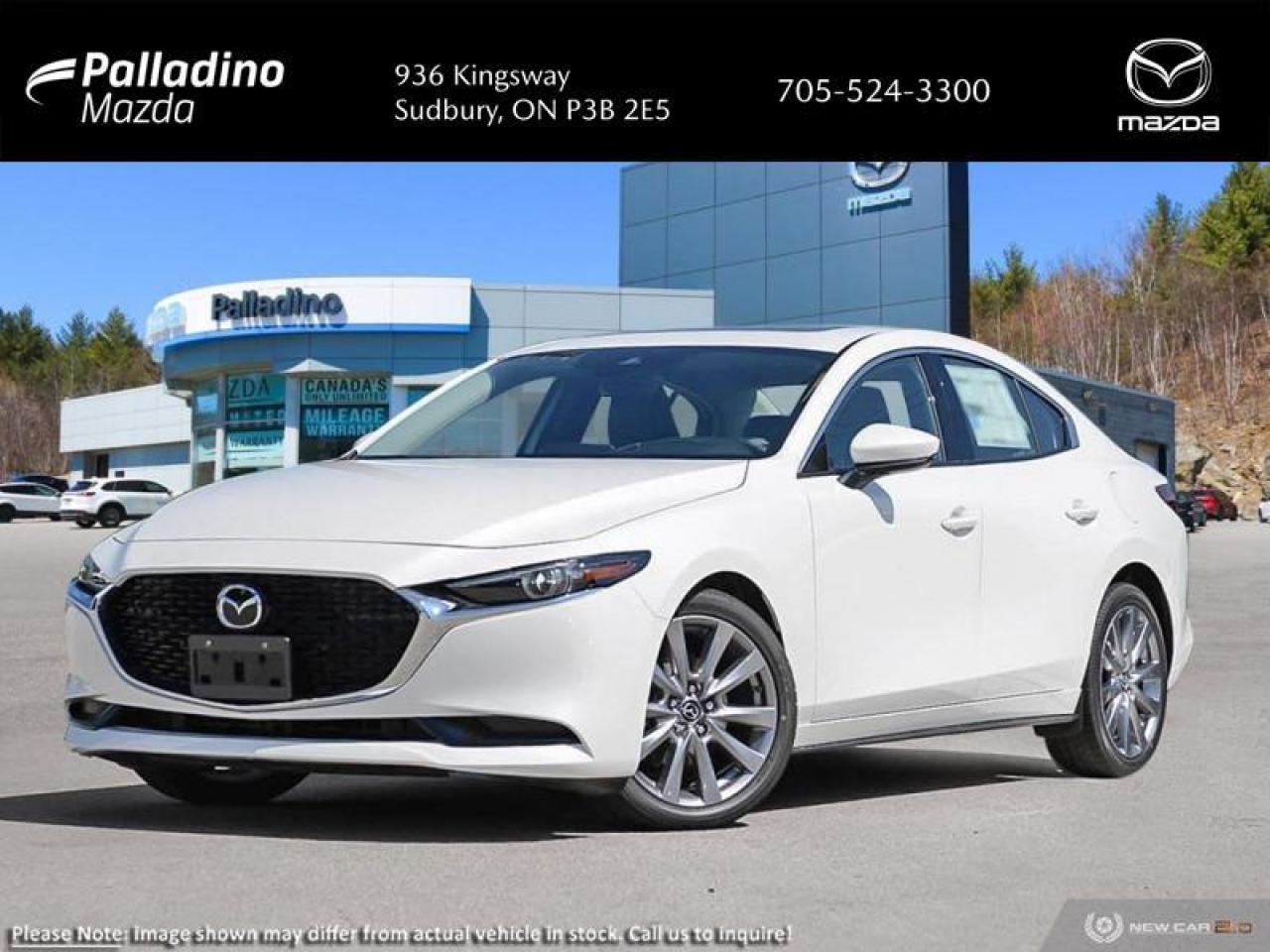 New 2024 Mazda MAZDA3 GT i-ACTIV  - Navigation -  Leather Seats for sale in Sudbury, ON