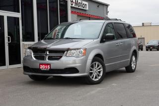 <p>Our versatile 2015 Dodge Grand Caravan SXT MiniVan displayed in Billet Silver Metallic Clearcoat is ready for your active lifestyle! Powered by a 3.6 Litre Pentastar V6 that offers 283hp connected to a 6 Speed Automatic transmission with a second overdrive to enhance fuel efficiency. Our Front Wheel Drive minivan rewards its owners with approximately 9.4L/100km on the road plus looks sleek, accented by alloy wheels and roof rails. Inside the SXT cabin, find versatile seating and cargo bay configurations, power sliding doors, and a power liftgate are incredibly helpful conveniences for the daily routine of your modern family. As the best-selling minivan of all time, it's adaptable, practical, and is guaranteed to make life easier. Of course, Dodge is concerned about your family's safety, so our ultimate family vessel is loaded with features to safeguard you and your loved ones, from ABS to advanced airbags. Eager to please and ready to roll, this Caravan SXT is waiting to meet your needs. Save this Page and Call for Availability. We Know You Will Enjoy Your Test Drive Towards Ownership! Errors and omissions excepted Good Credit, Bad Credit, No Credit - All credit applications are 100% processed! Let us help you get your credit started or rebuilt with our experienced team of professionals. Good credit? Let us source the best rates and loan that suits you. Same day approval! No waiting! Experience the difference at Chatham's award winning Pre-Owned dealership 3 years running! All vehicles are sold certified and e-tested, unless otherwise stated. Helping people get behind the wheel since 1999! If we don't have the vehicle you are looking for, let us find it! All cars serviced through our onsite facility. Servicing all makes and models. We are proud to serve southwestern Ontario with quality vehicles for over 16 years! Can't make it in? No problem! Take advantage of our NO FEE delivery service! Chatham-Kent, Sarnia, London, Windsor, Essex, Leamington, Belle River, LaSalle, Tecumseh, Kitchener, Cambridge, waterloo, Hamilton, Oakville, Toronto and the GTA.</p>